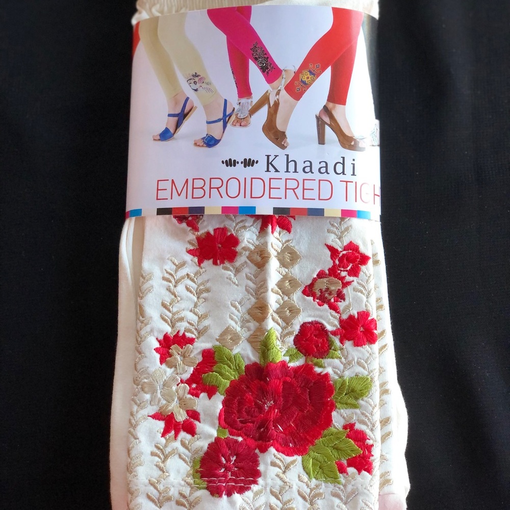 Khaadi Embroidered Tights Collection- Sizes 10, 12